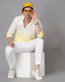 Men Ombre-Dyed Slim Fit Shirt