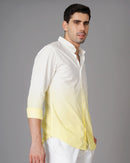Men Ombre-Dyed Slim Fit Shirt