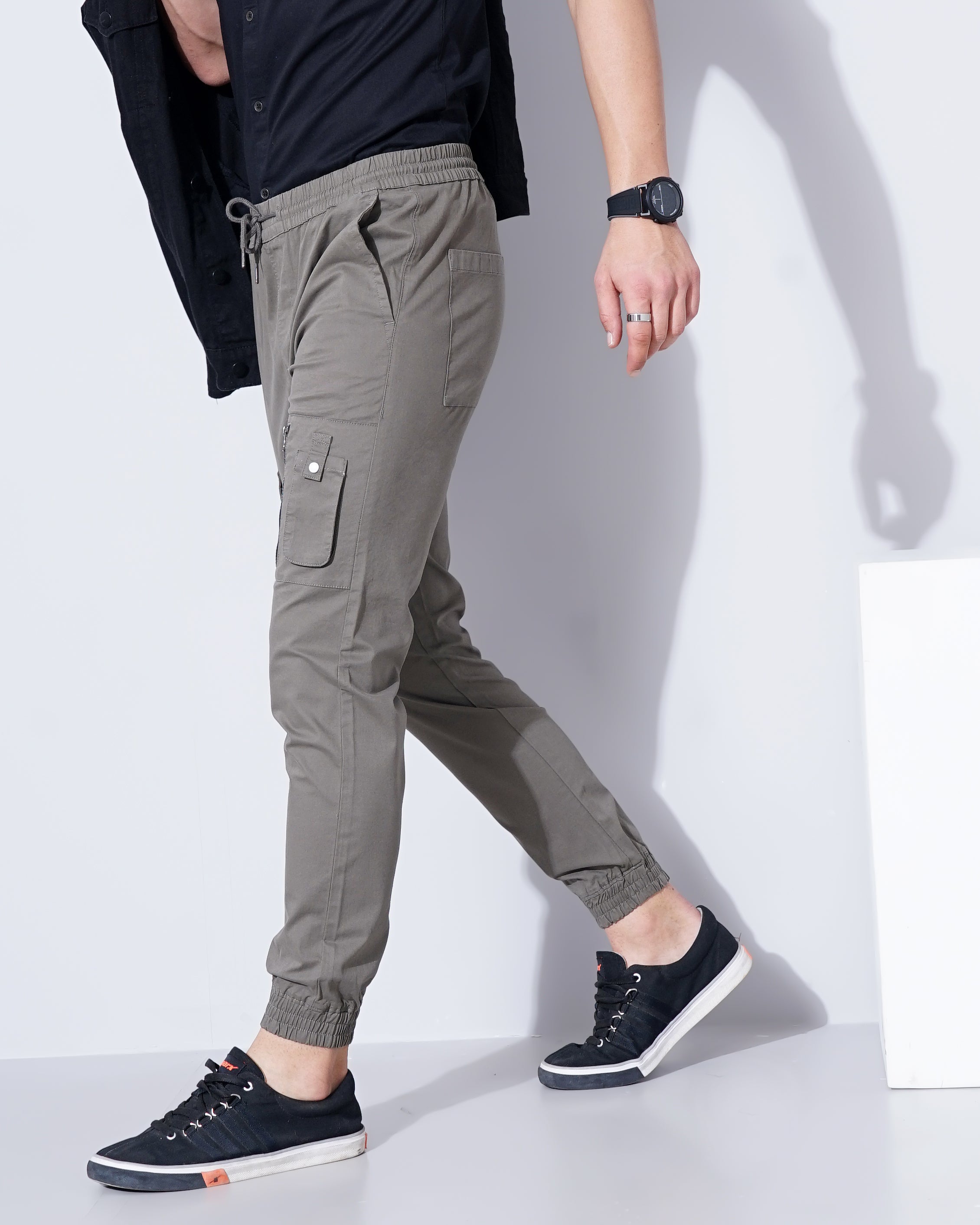 Slim Fit Cargo Joggers