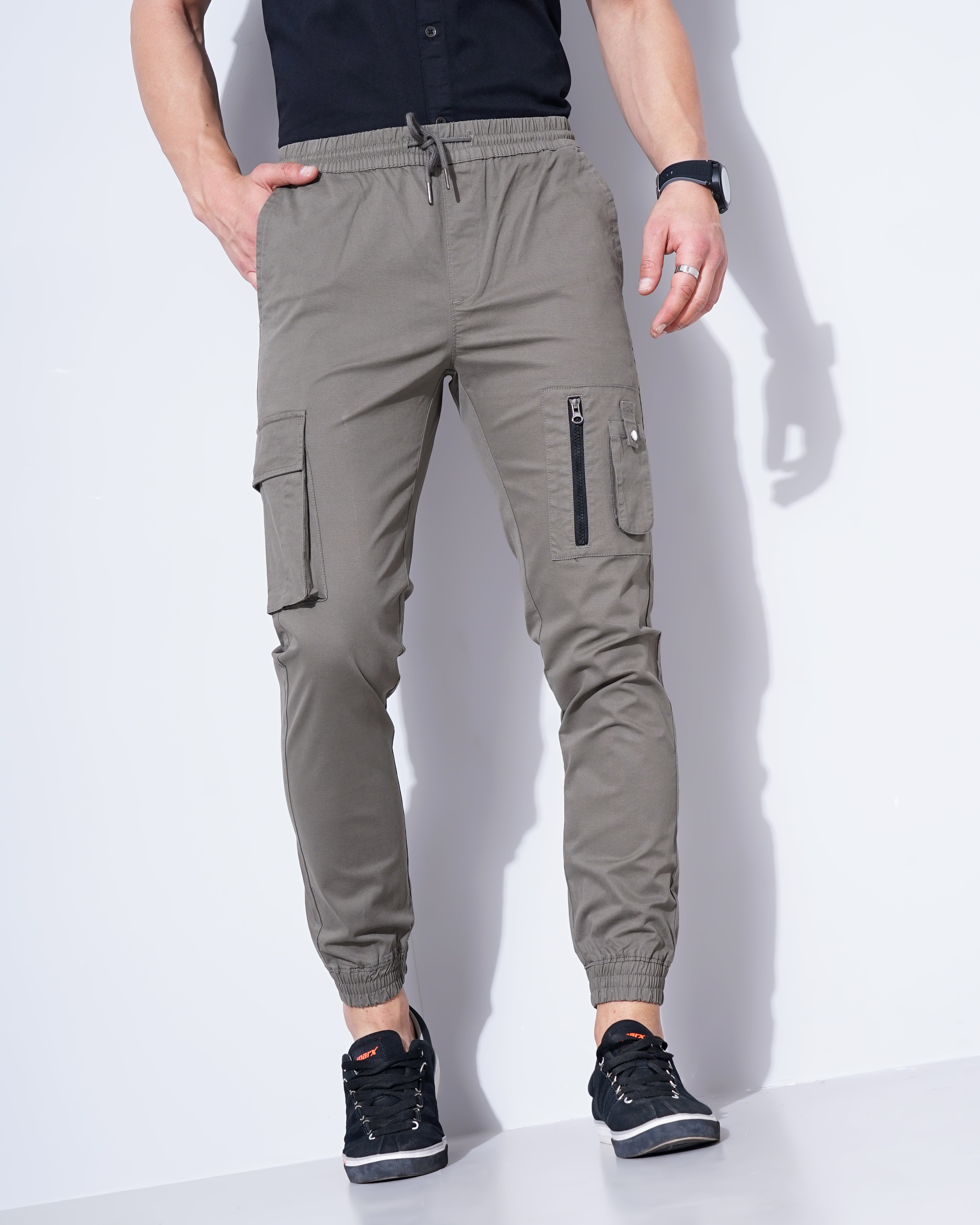 Slim Fit Cargo Joggers