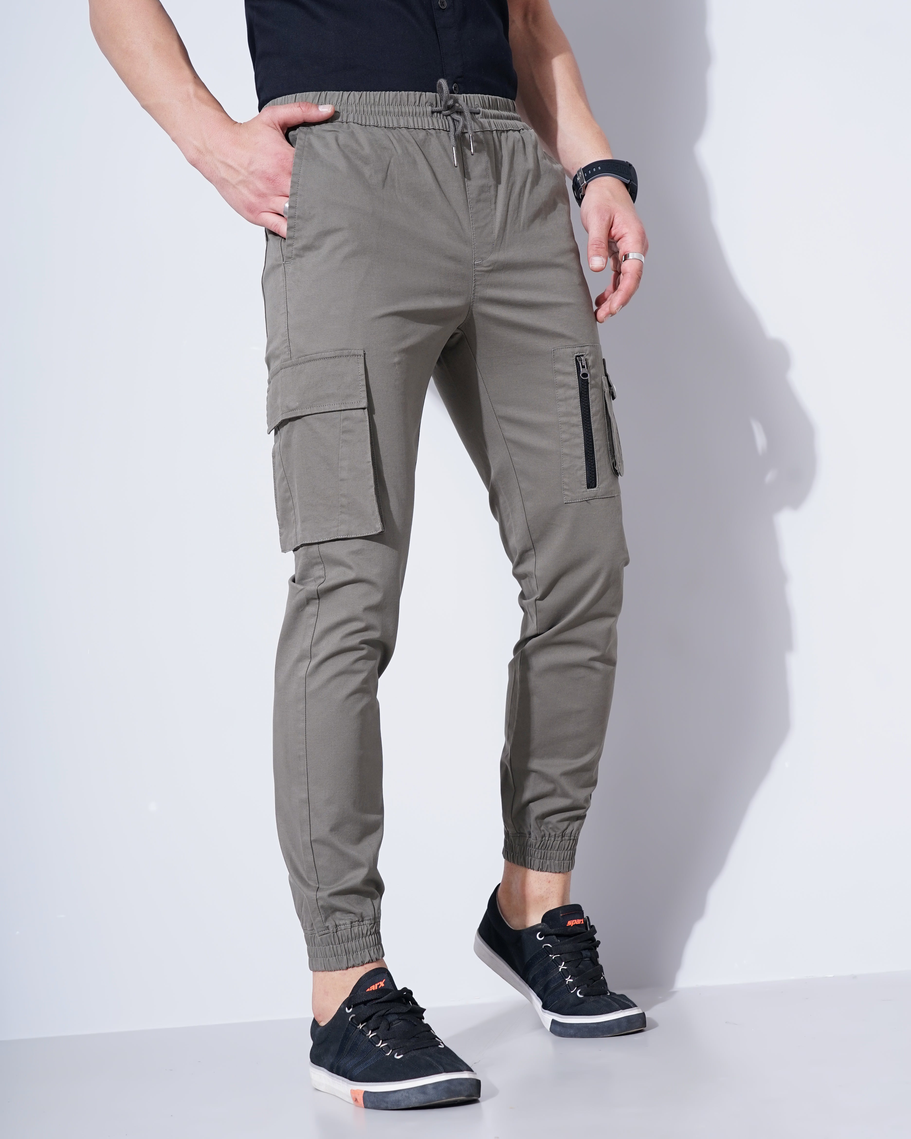 Slim Fit Cargo Joggers