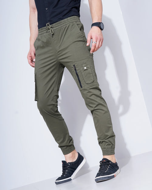 Slim Fit Cargo Joggers