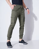 Slim Fit Cargo Joggers