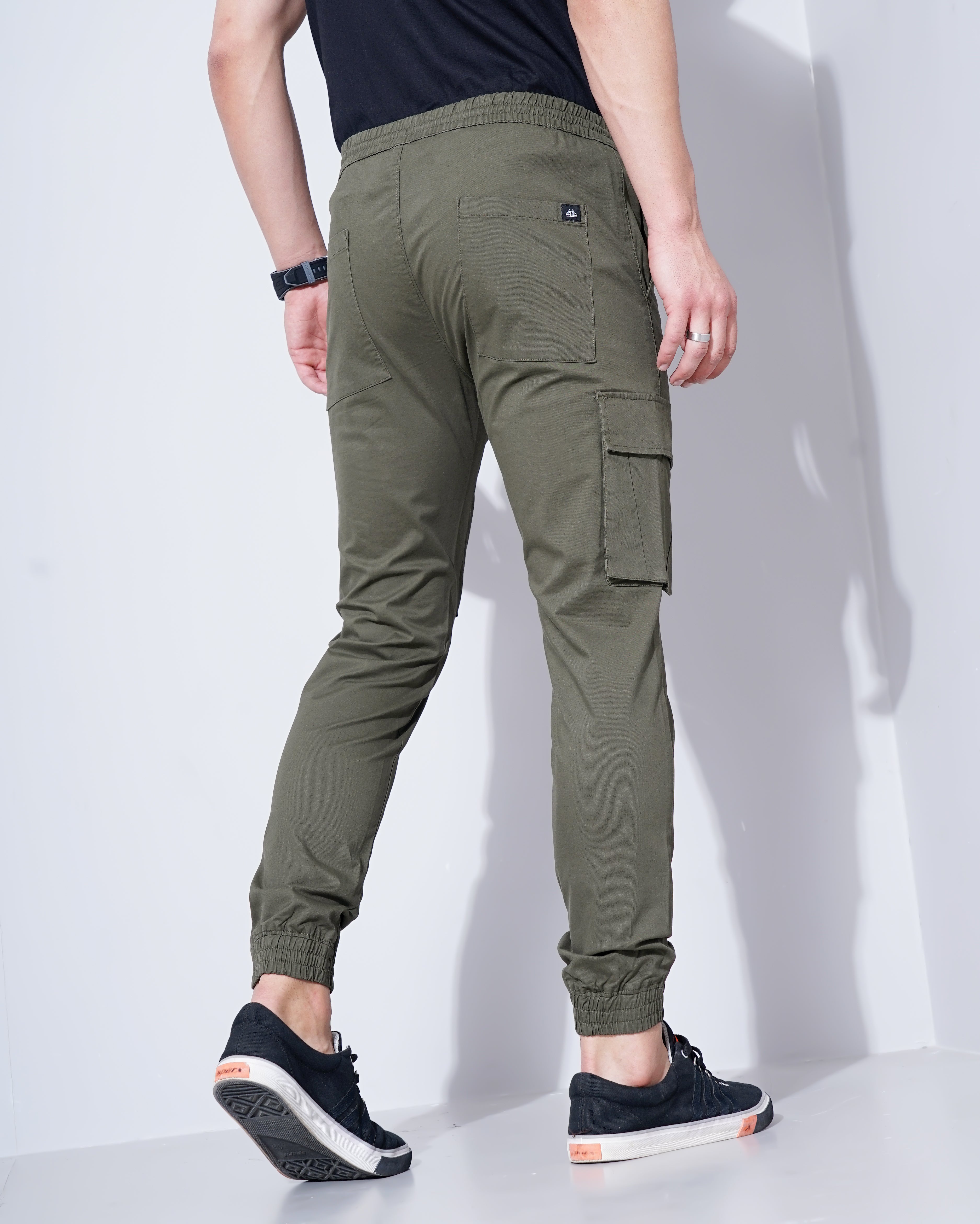 Slim Fit Cargo Joggers