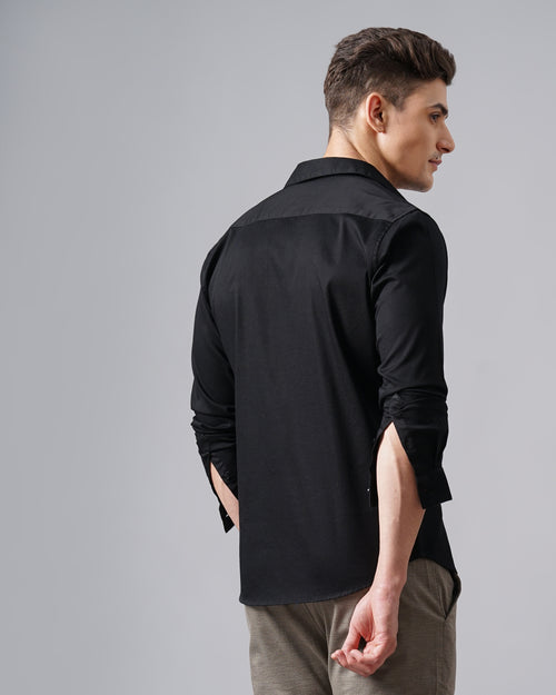 Men's Solid Casual Shirt