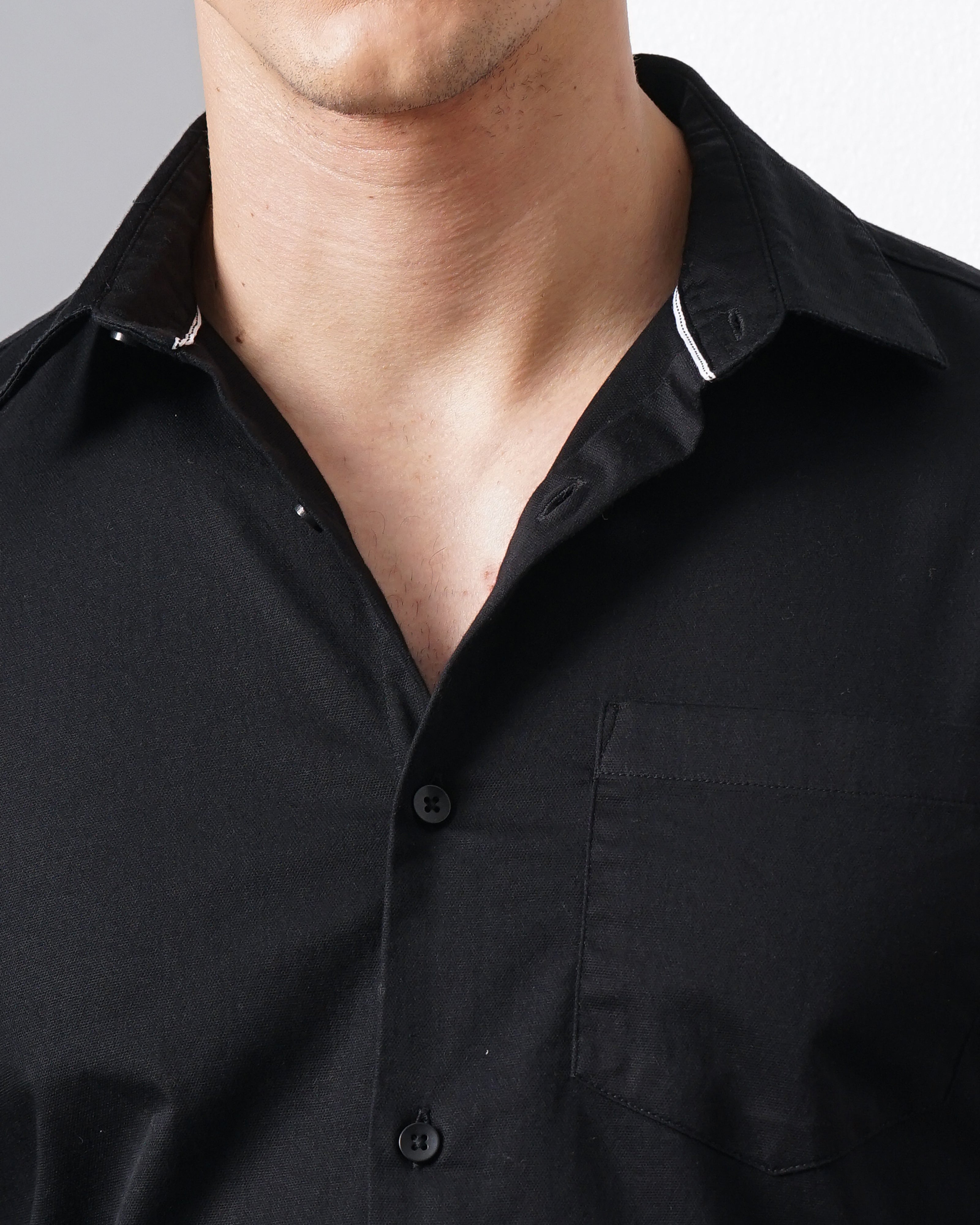 Men's Solid Casual Shirt