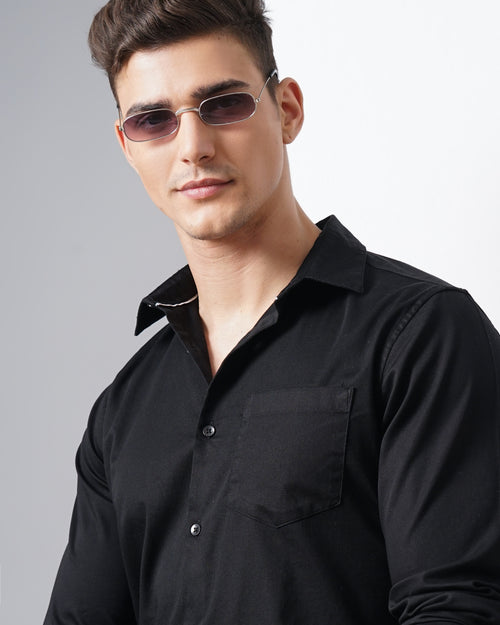Men's Solid Casual Shirt
