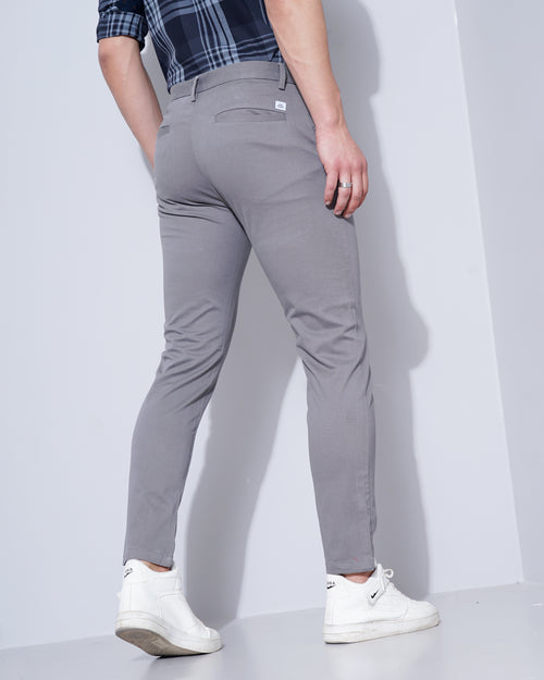 Slim Fit Flat-Front Chinos
