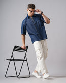 MEN'S OVERSIZED DENIM SHIRT