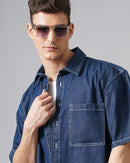 MEN'S OVERSIZED DENIM SHIRT
