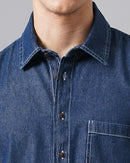 MEN'S OVERSIZED DENIM SHIRT