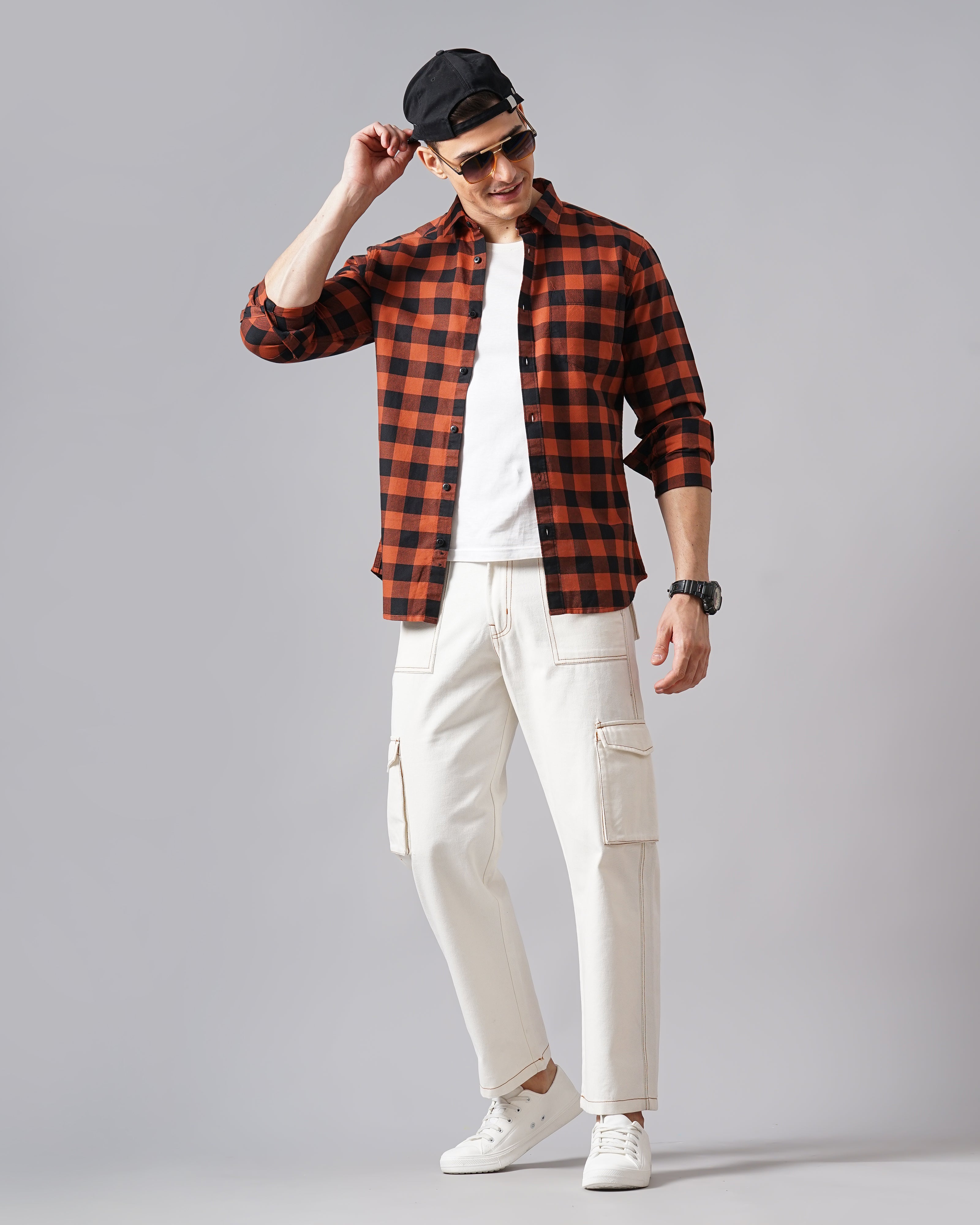 Men's Checks Shirt