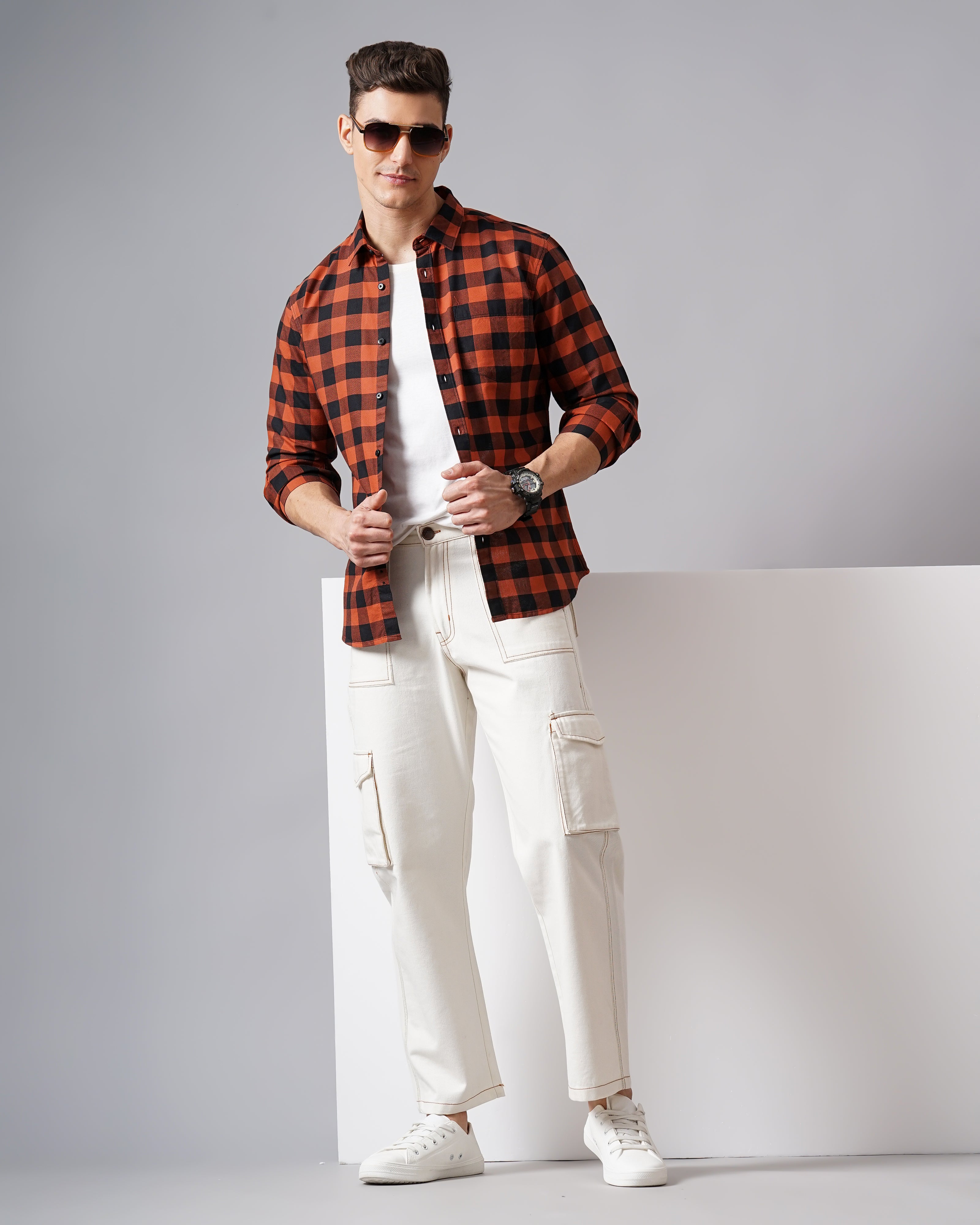 Men's Checks Shirt