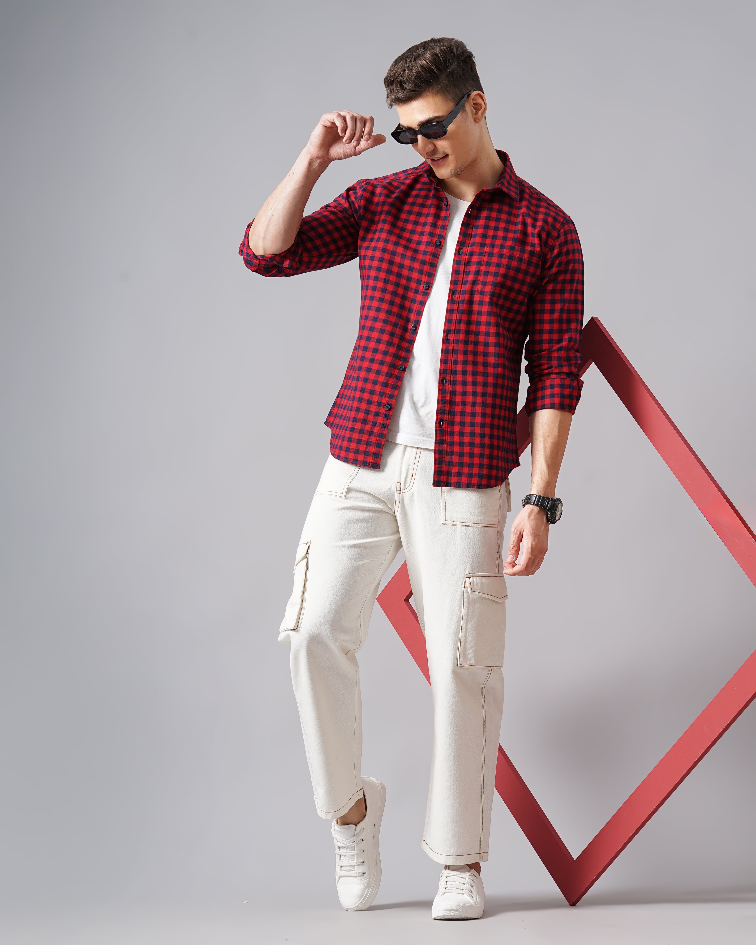 Men's Checks Shirt