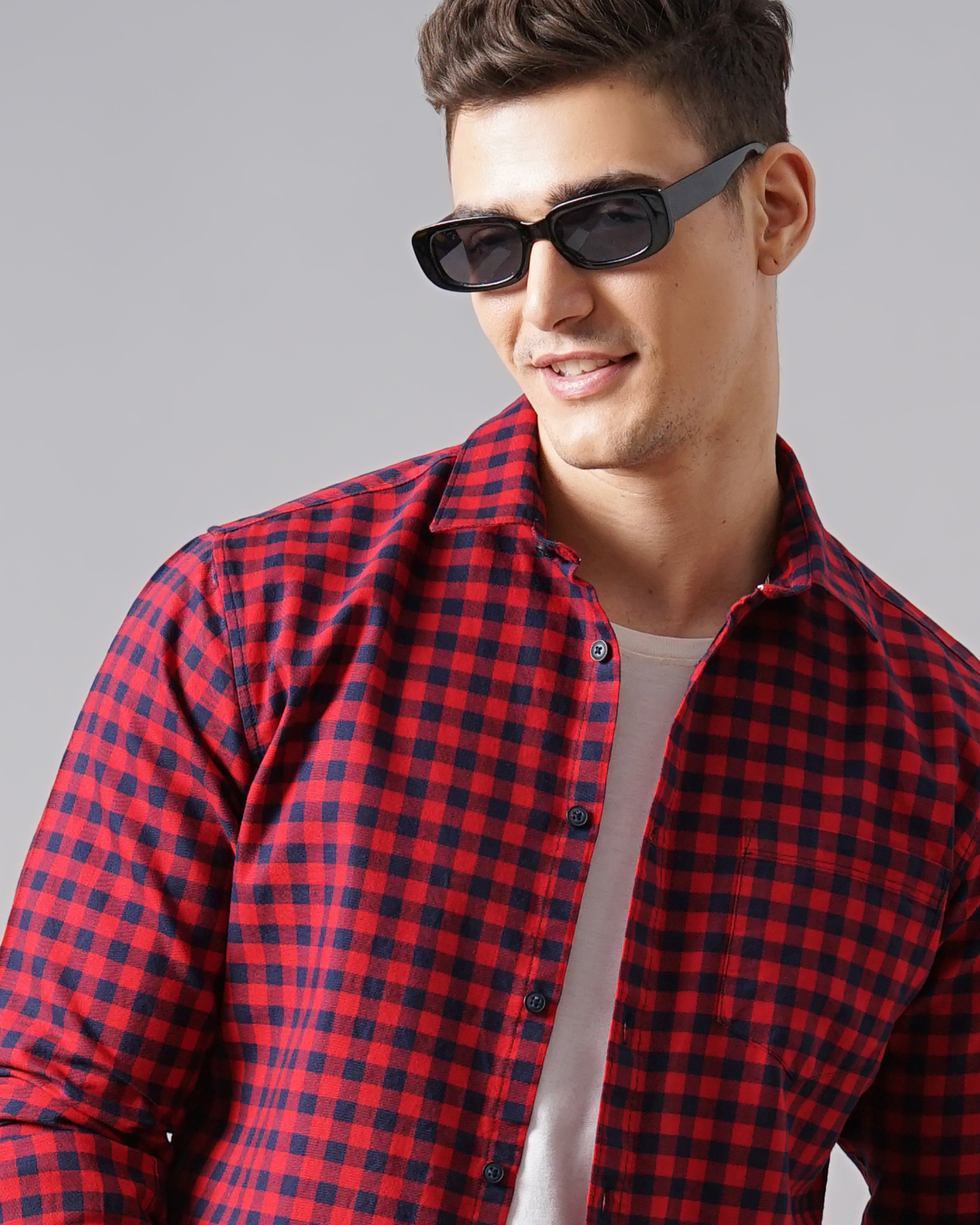 Men's Checks Shirt
