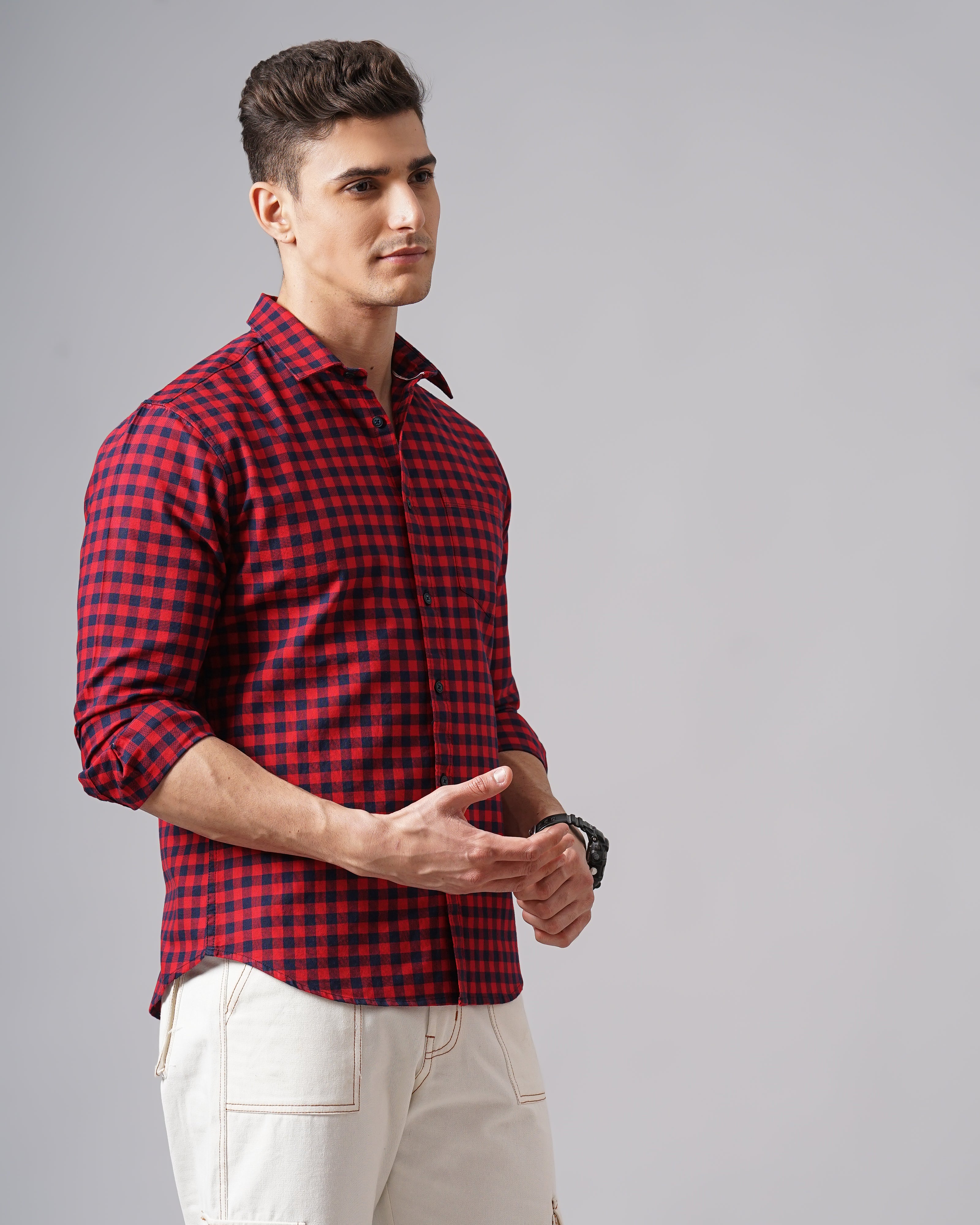 Men's Checks Shirt