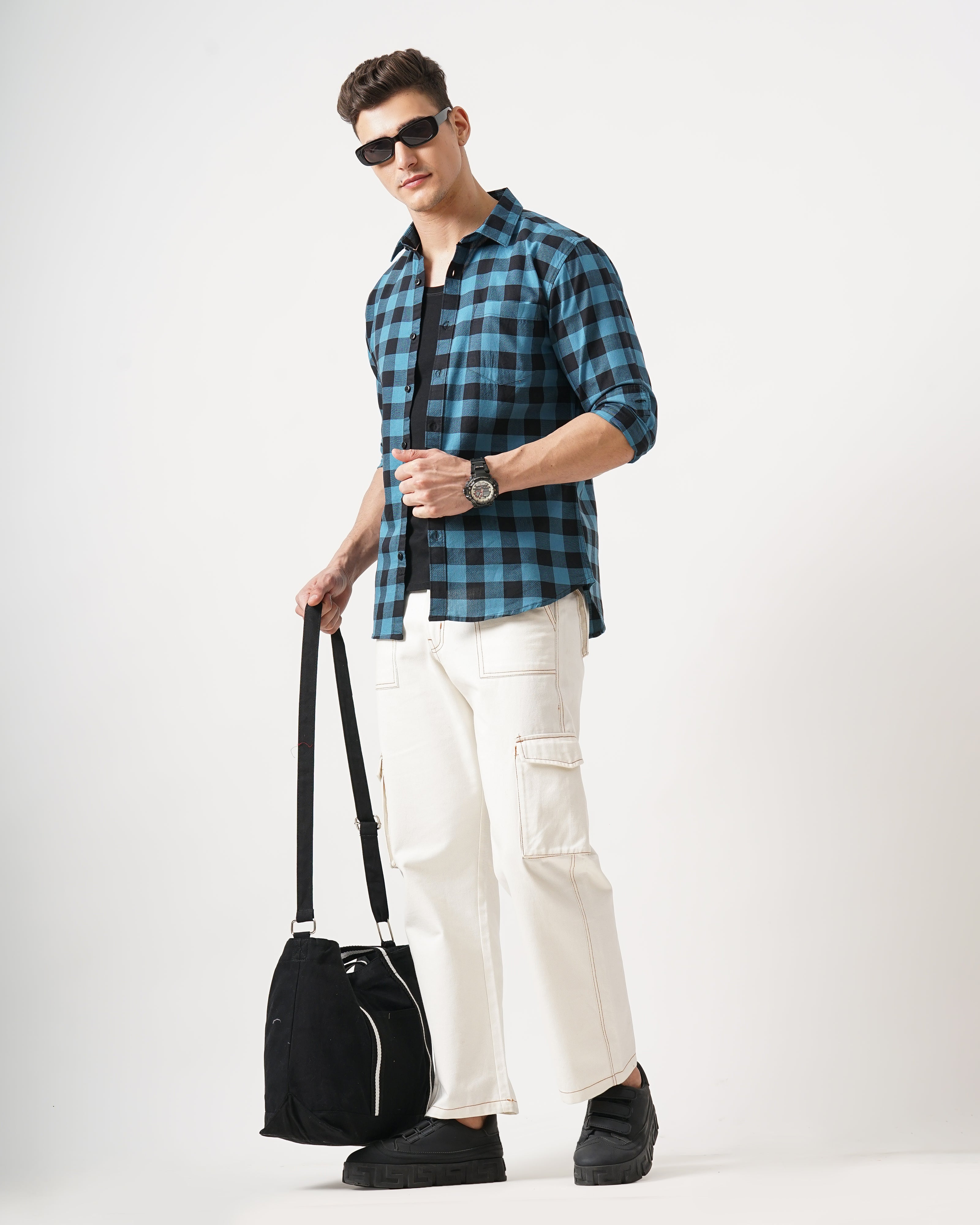 Men's Checks Shirt