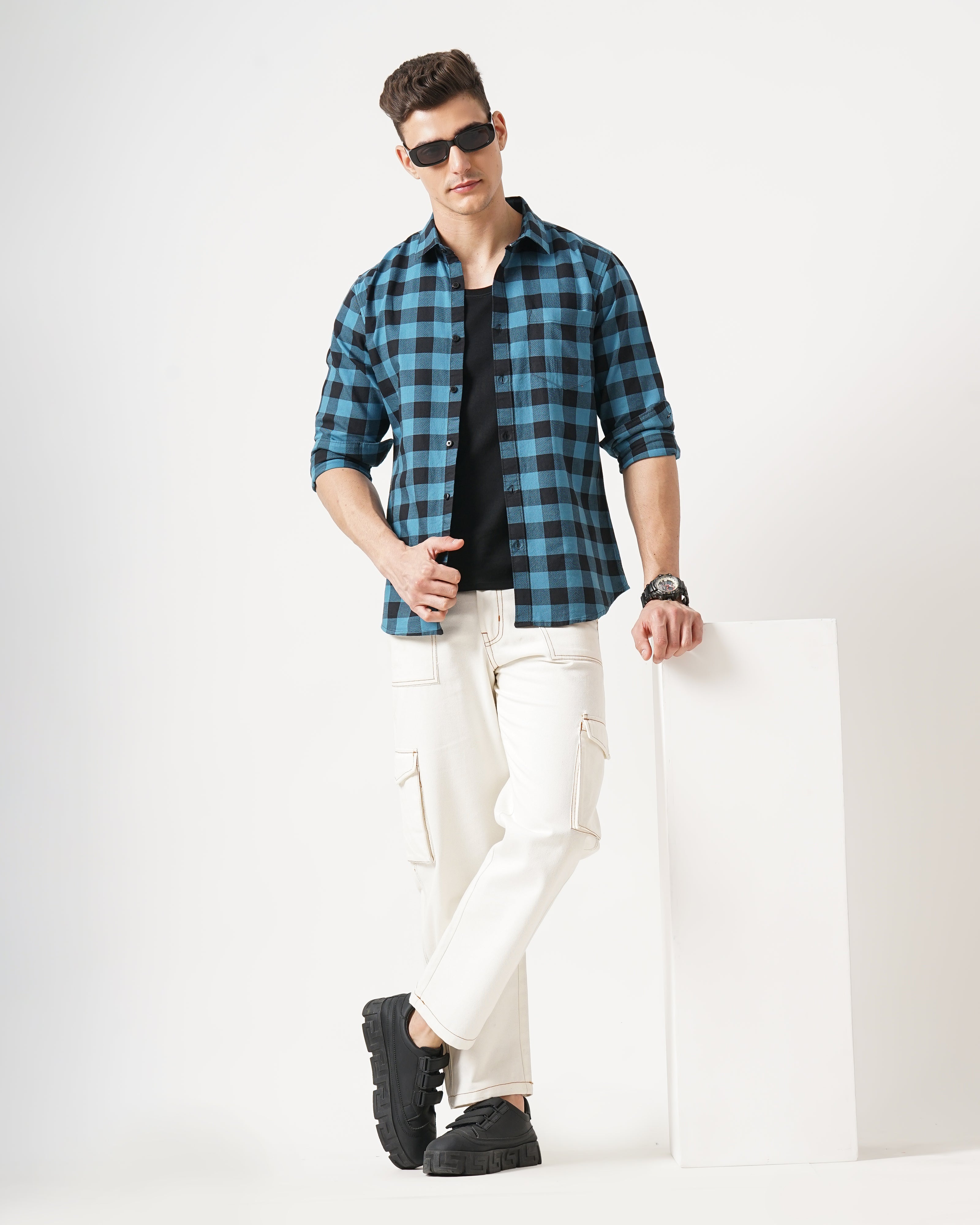 Men's Checks Shirt