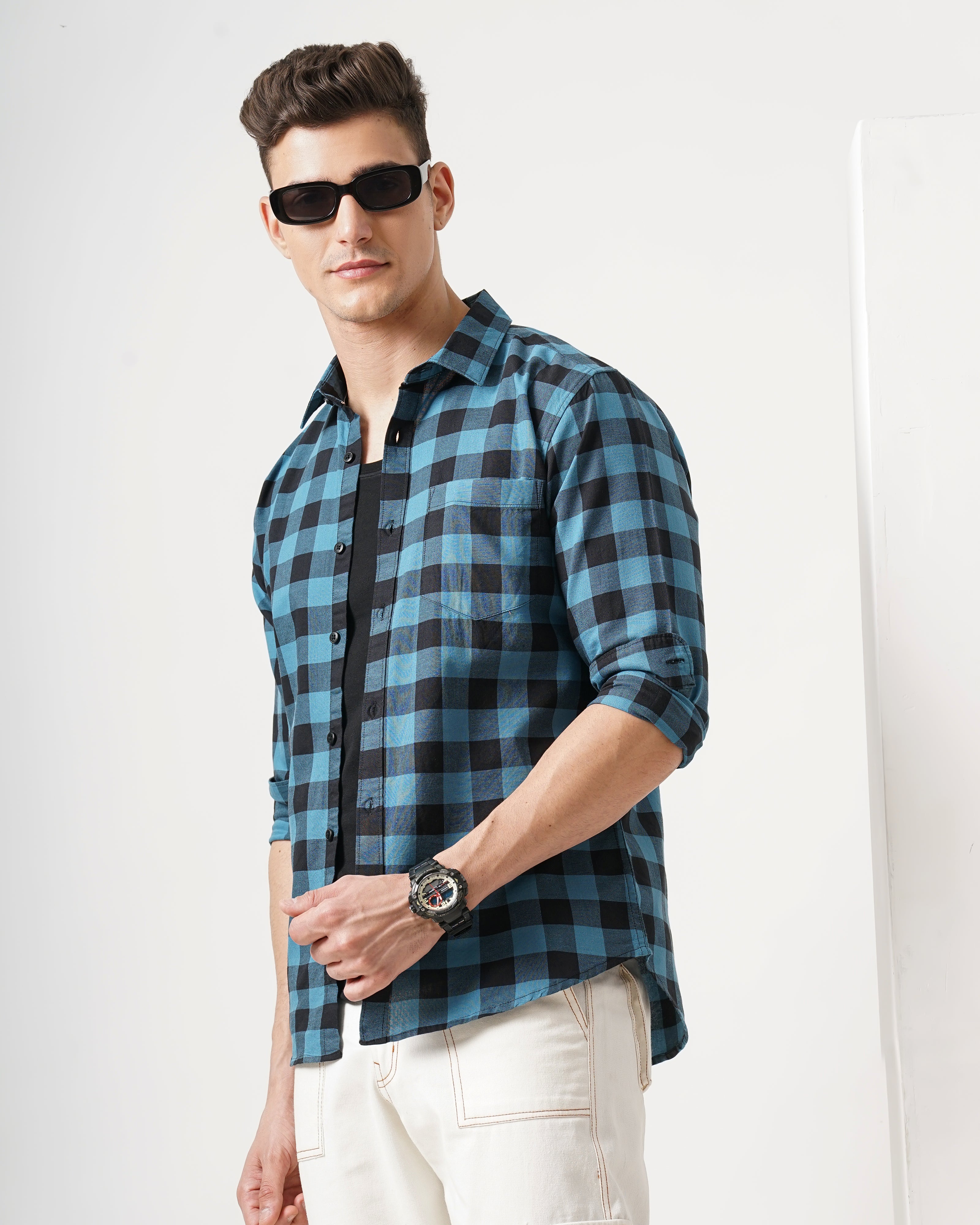 Men's Checks Shirt