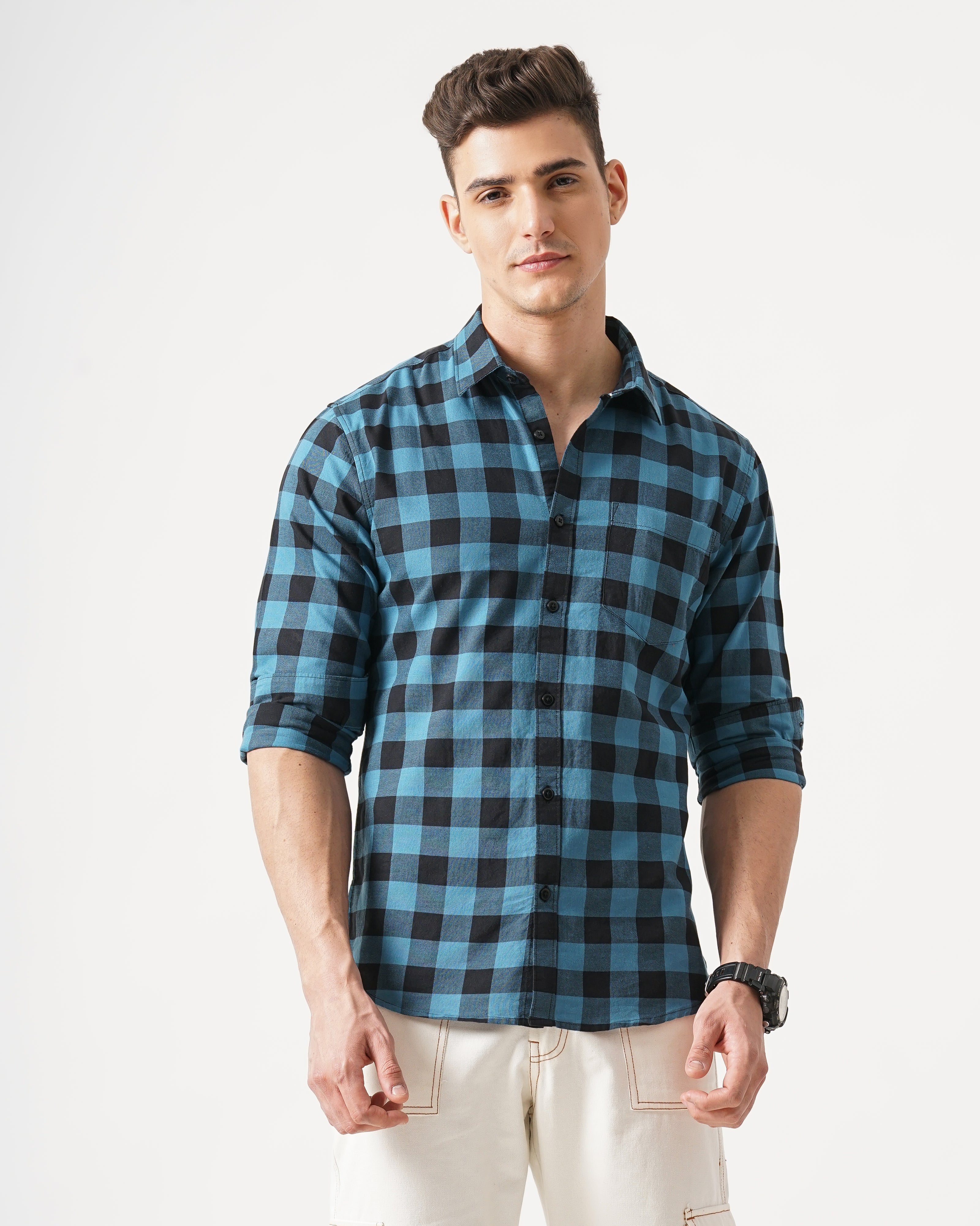 Men's Checks Shirt