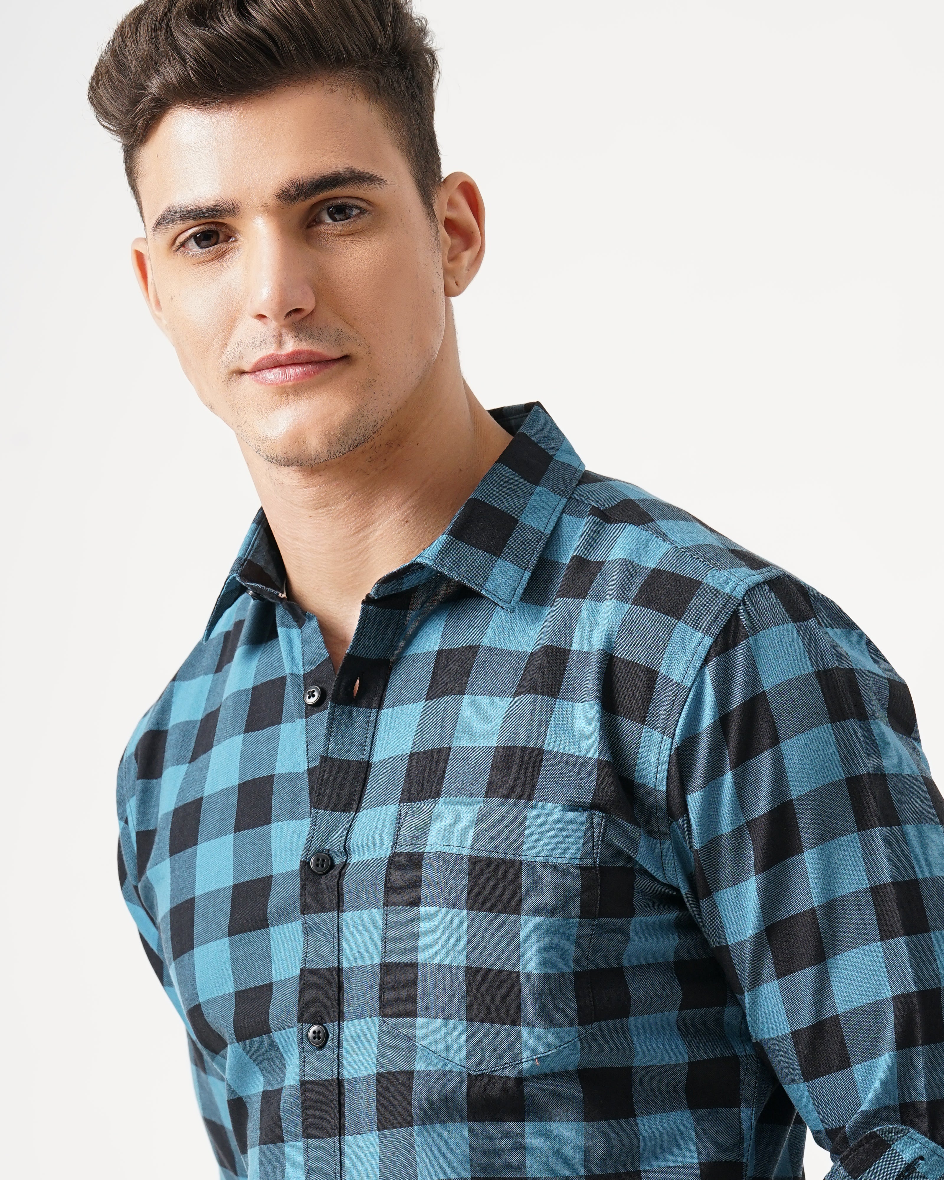 Men's Checks Shirt