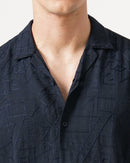 MEN'S SELF DESIGN SHIRT