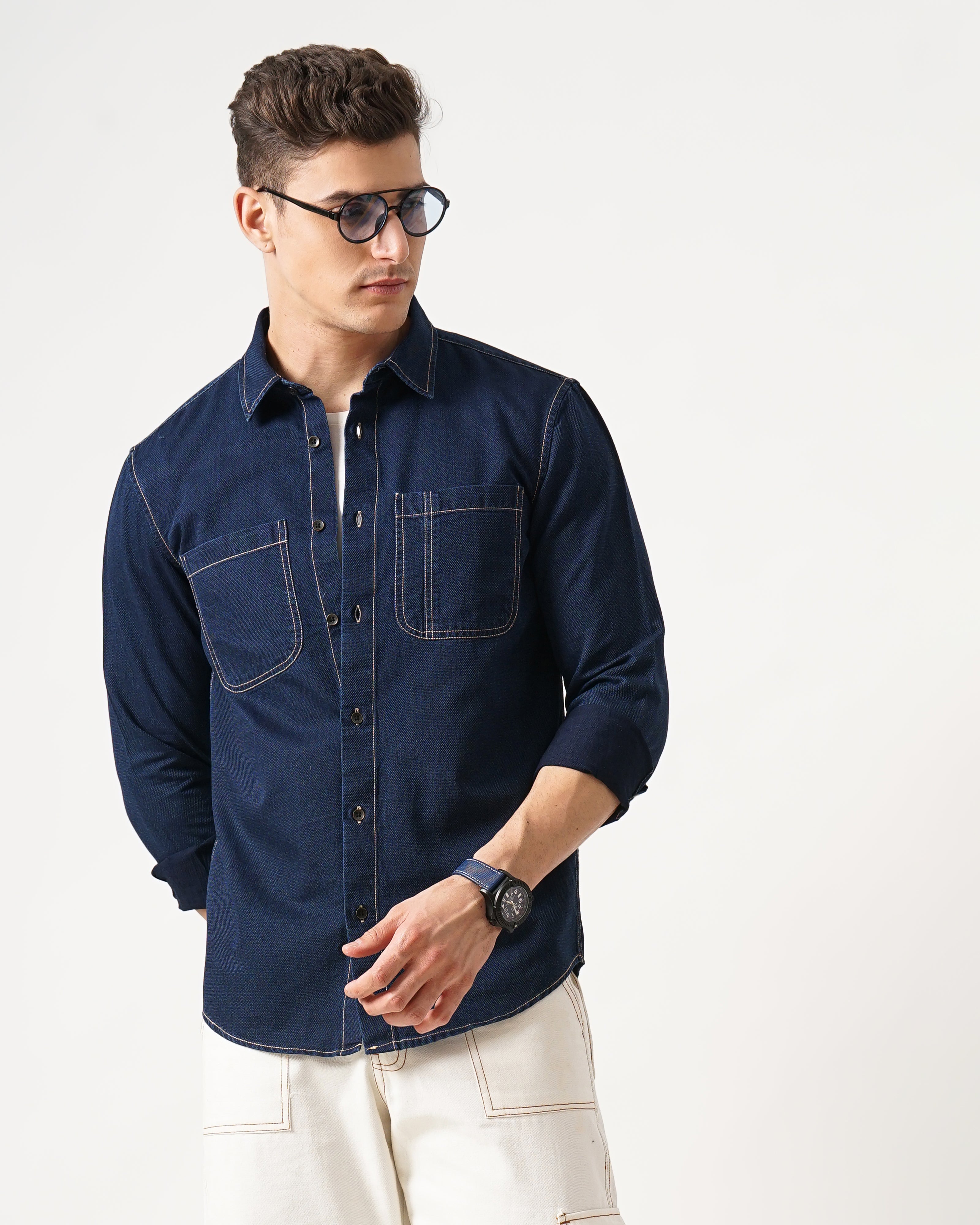 Men's Denim Shirt