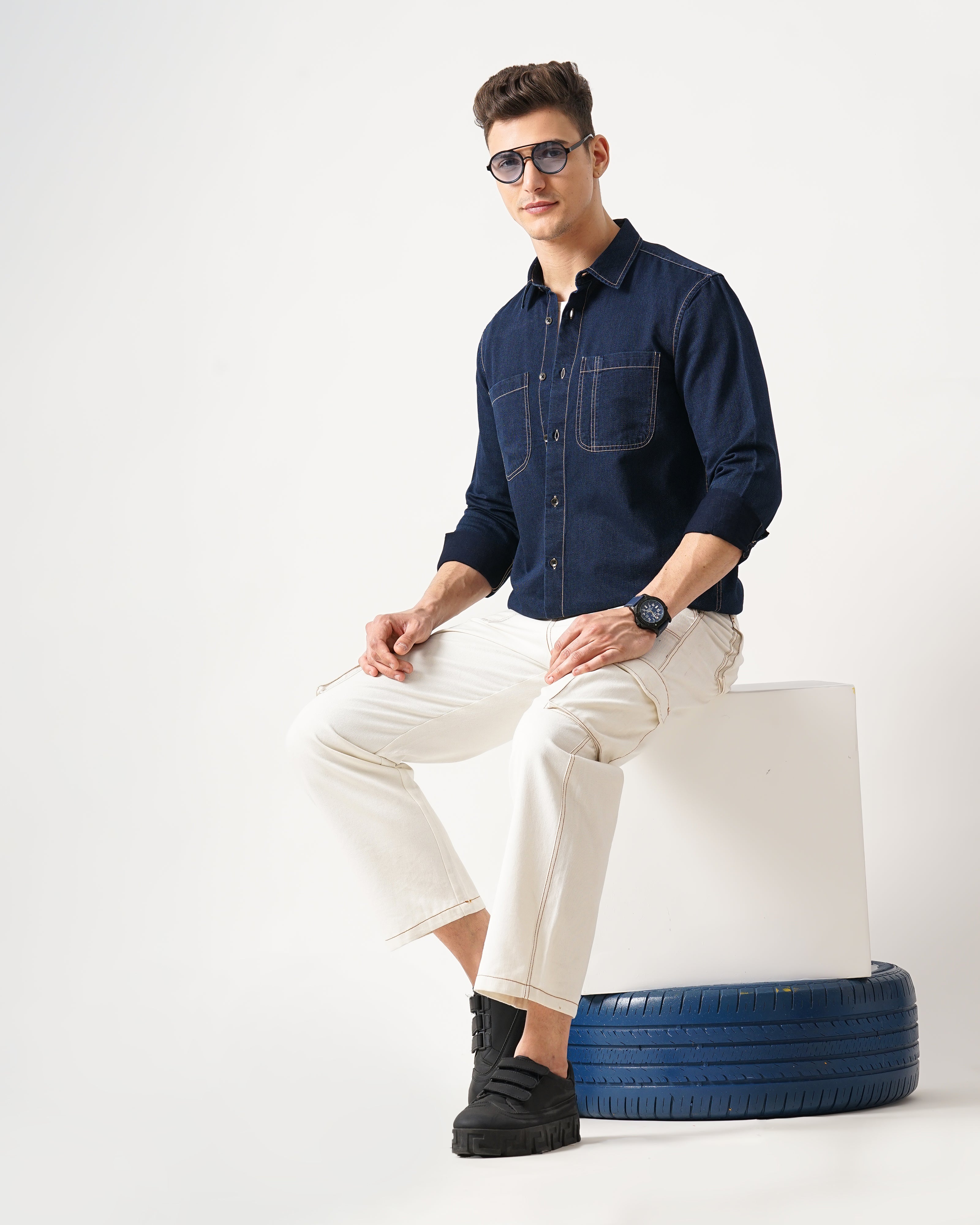 Men's Denim Shirt