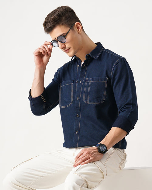 Men's Denim Shirt