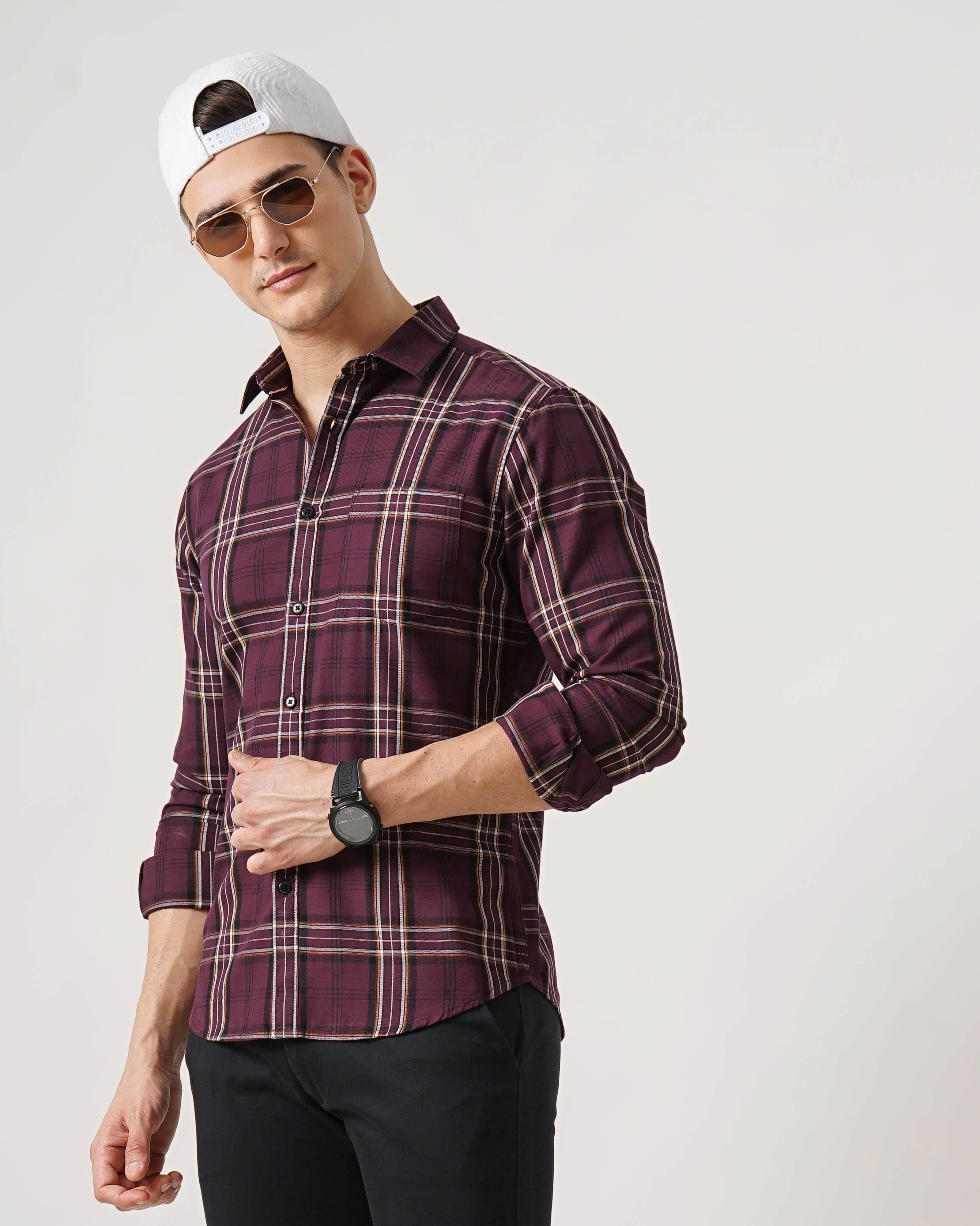Men's Checks Shirt