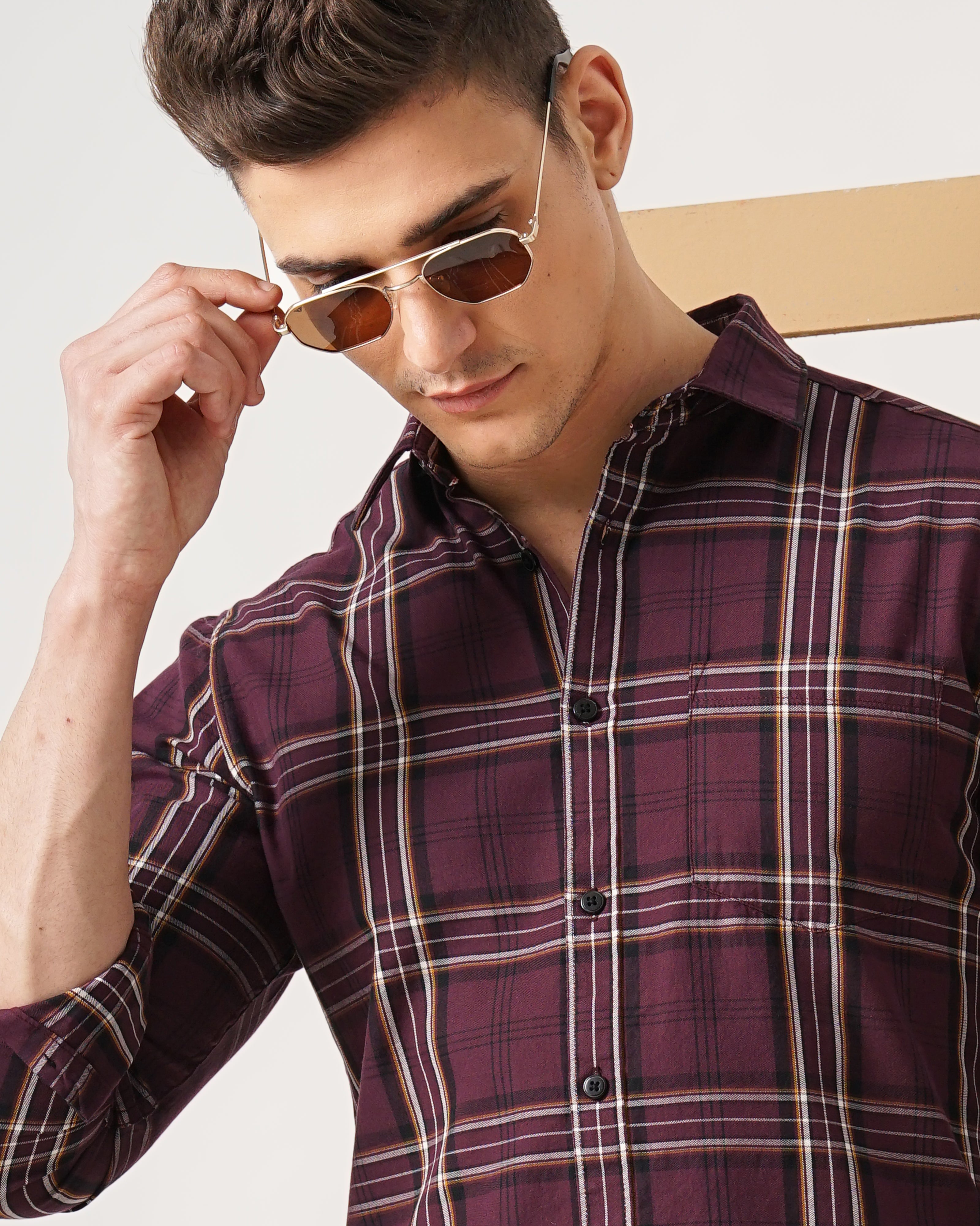 Men's Checks Shirt