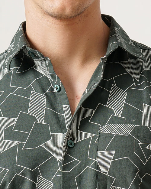 Men's Printed Shirt