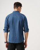 men's denim shirt