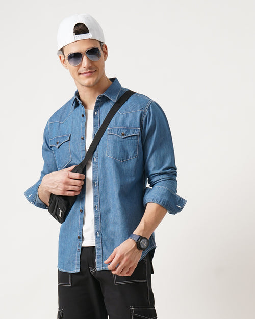MEN'S DENIM SHIRT