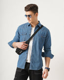 MEN'S DENIM SHIRT