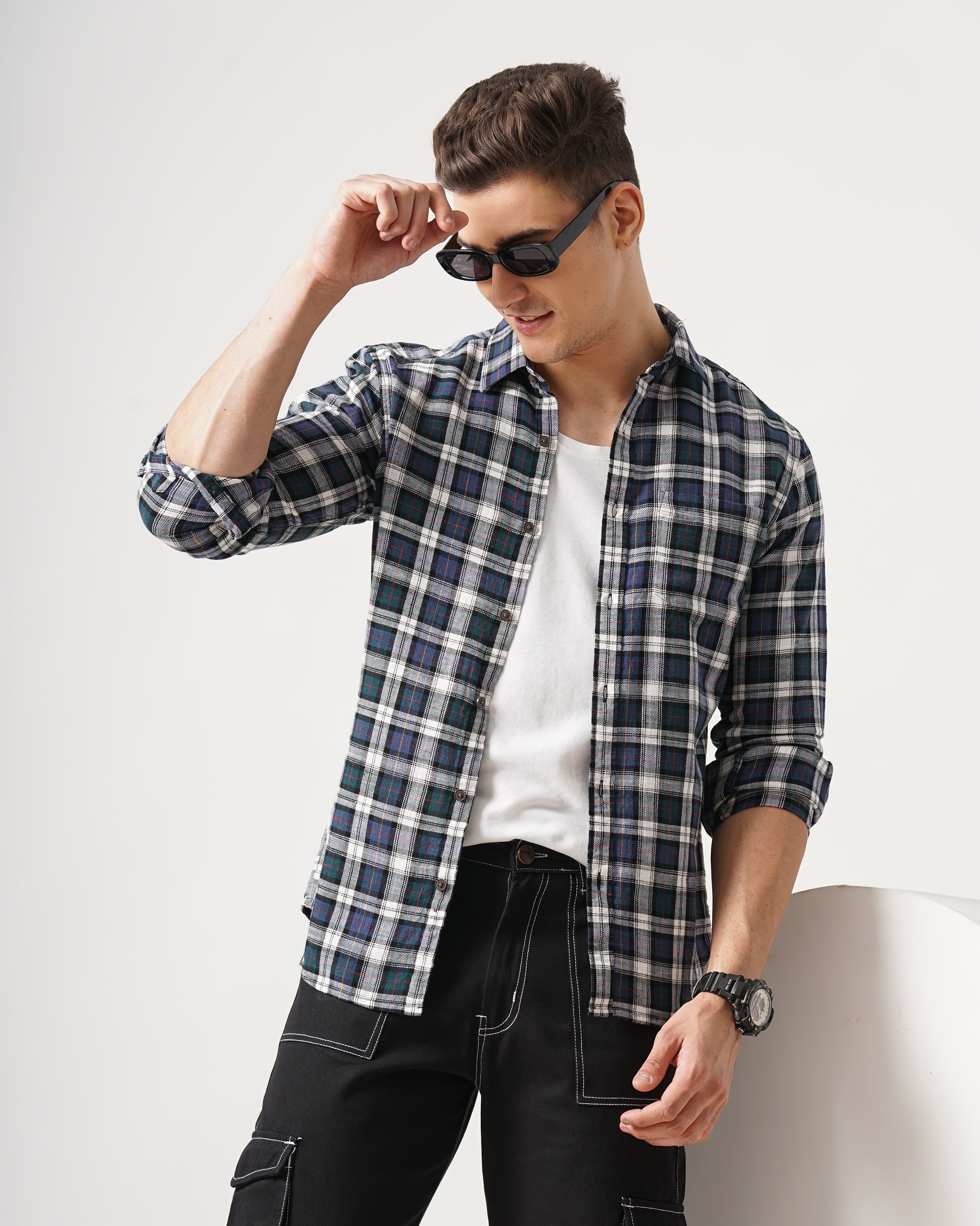 Men's Checks Shirt