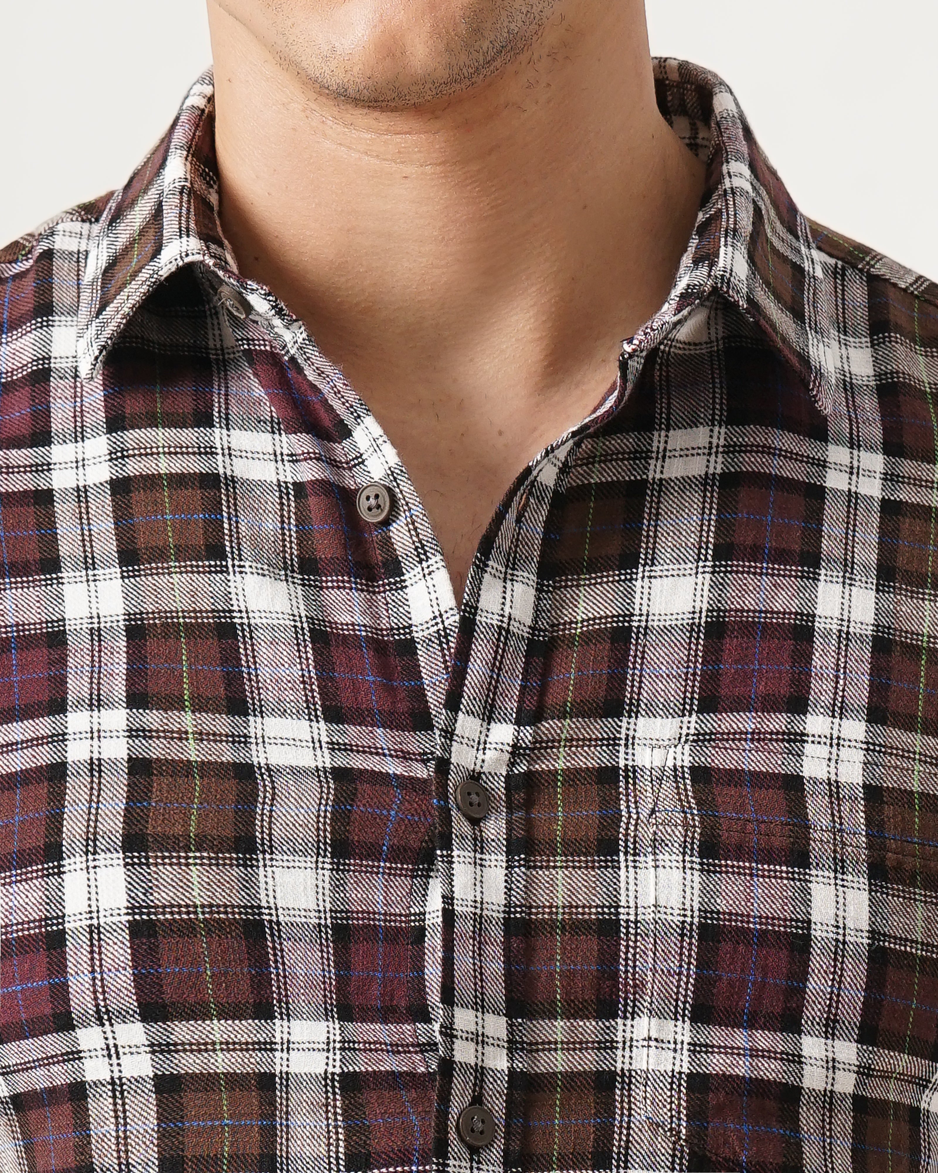 Men's Checks Shirt
