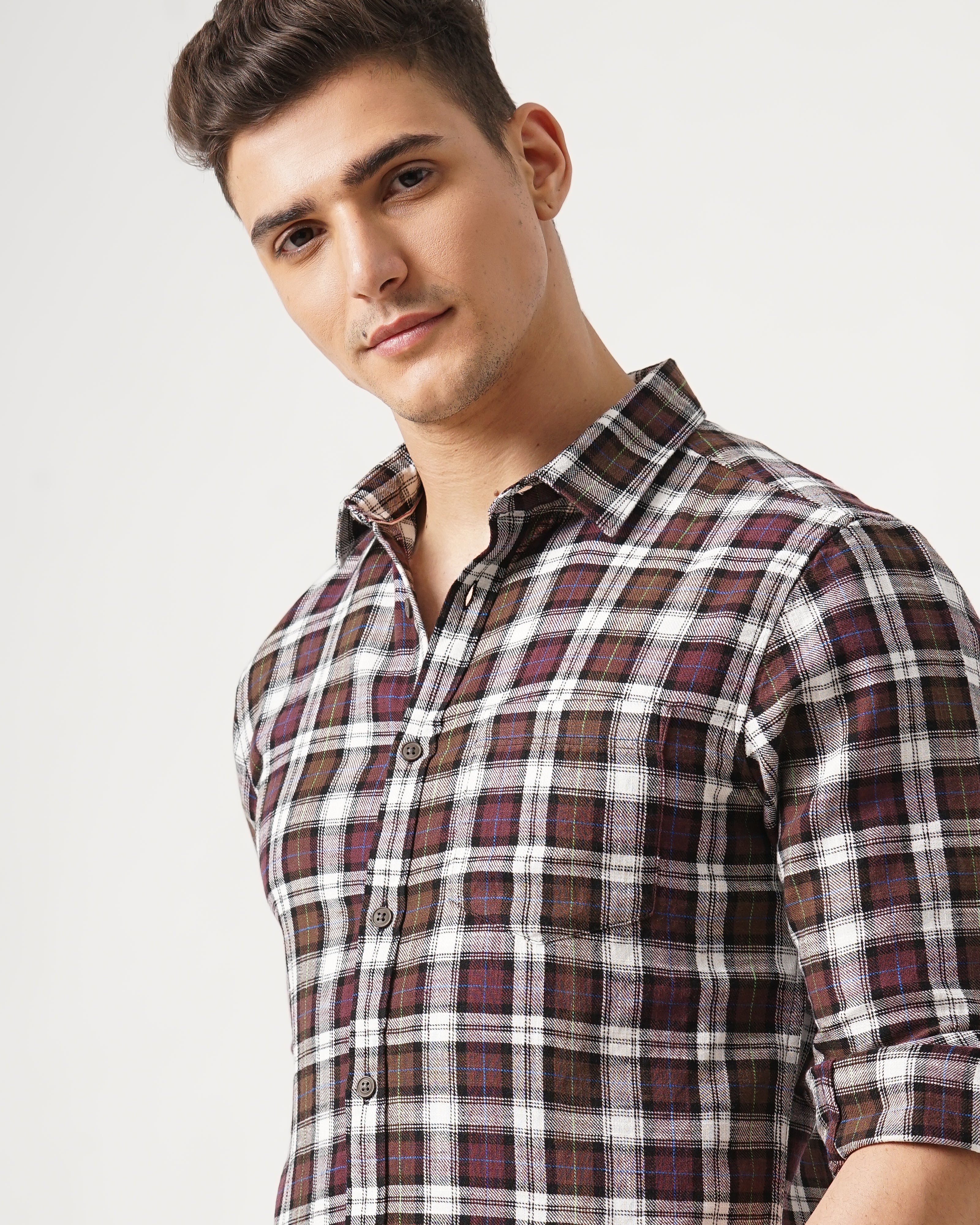 Men's Checks Shirt