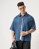 MEN'S OVERSIZED DENIM SHIRT