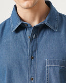 MEN'S OVERSIZED DENIM SHIRT