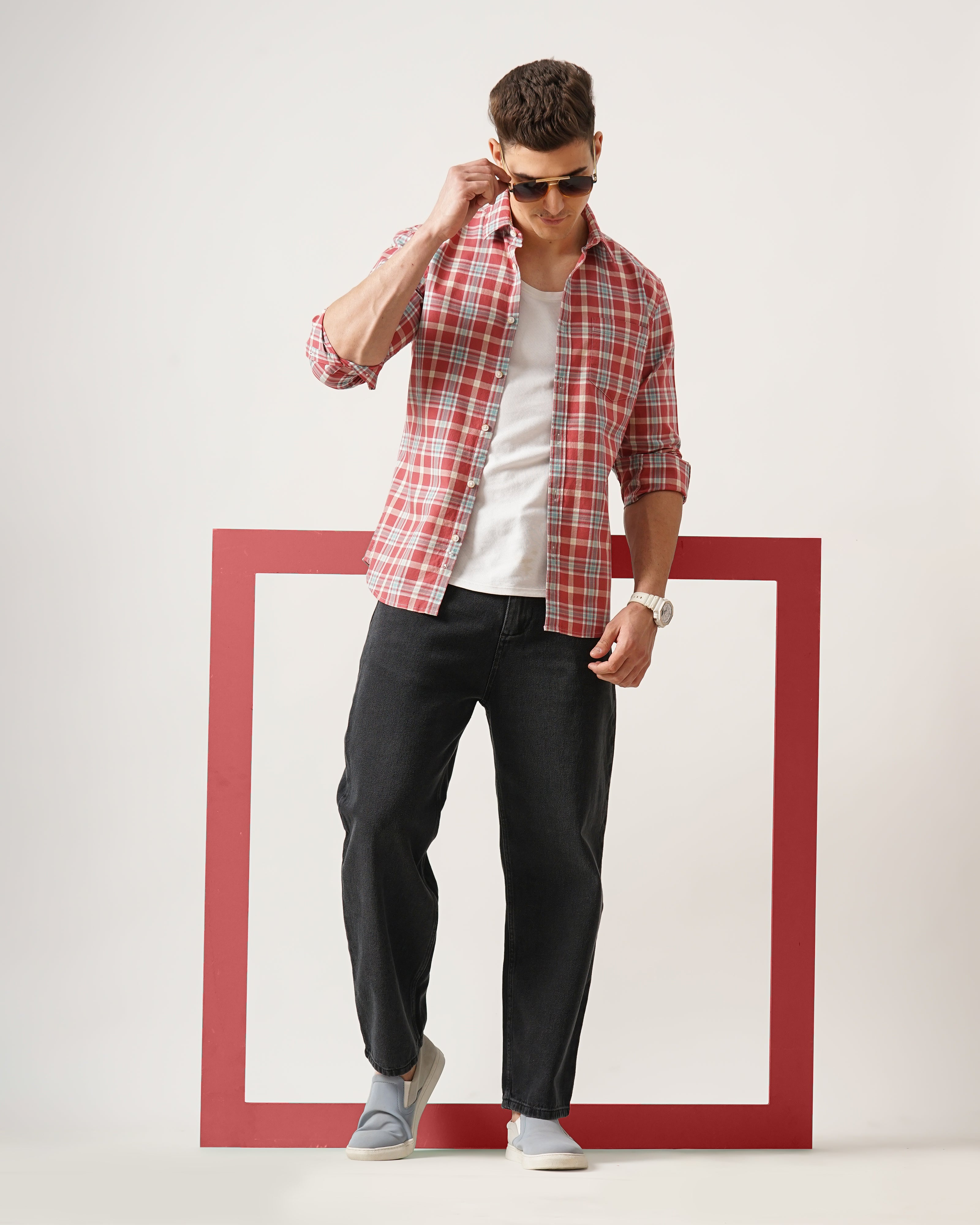 Men's Checks Shirt