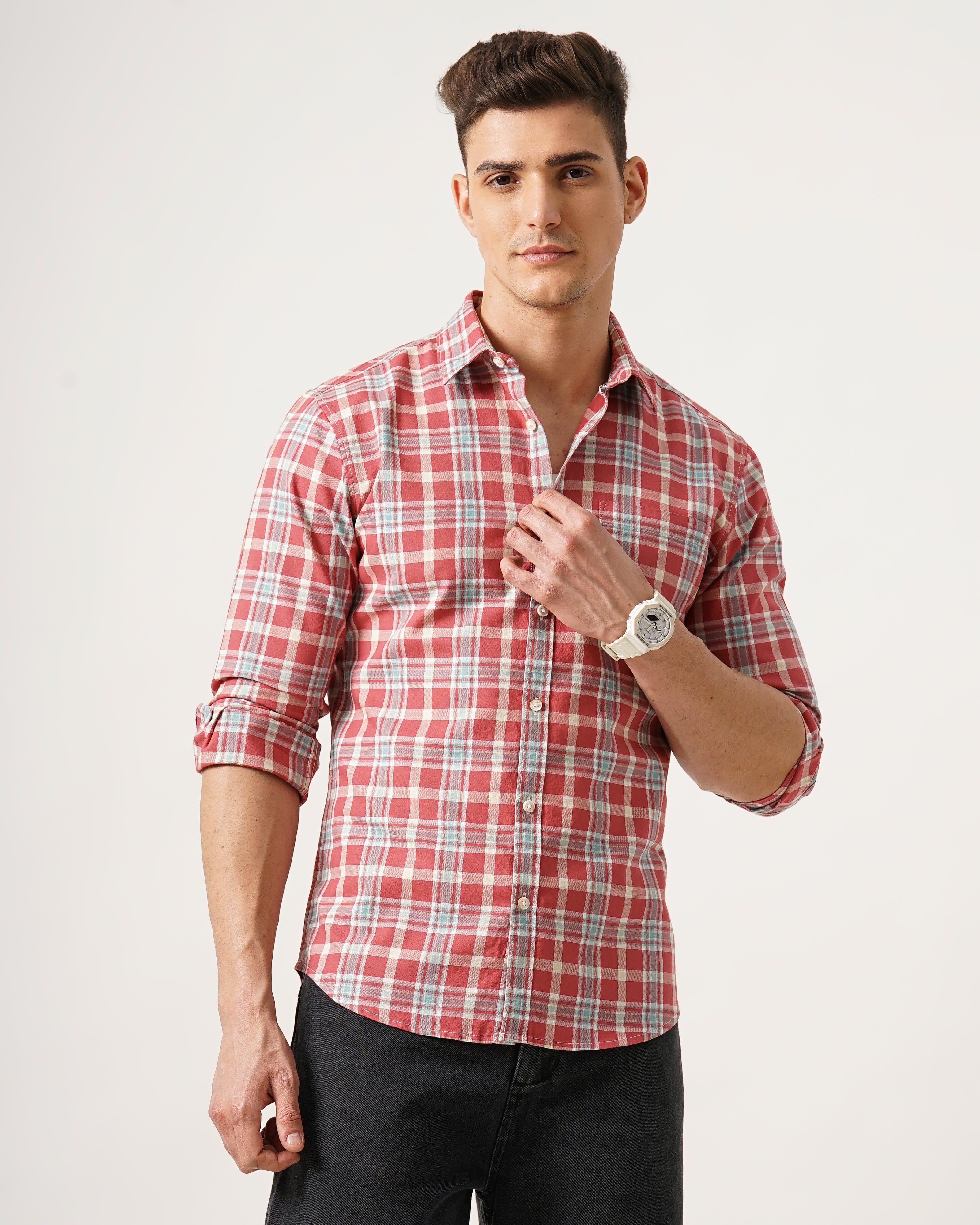 Men's Checks Shirt