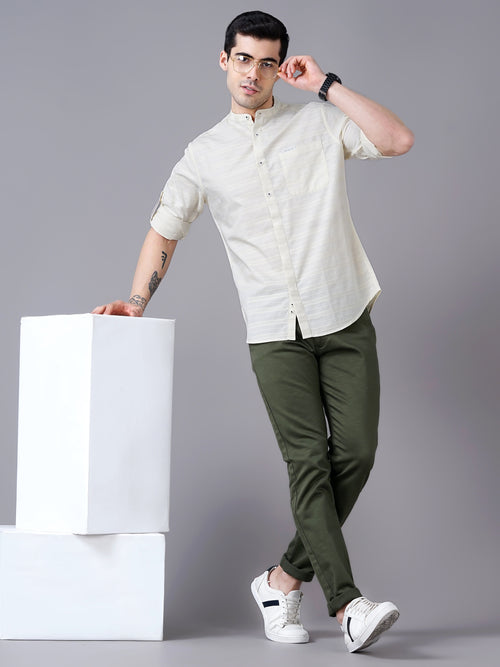 Men's Dobby stripes Shirt