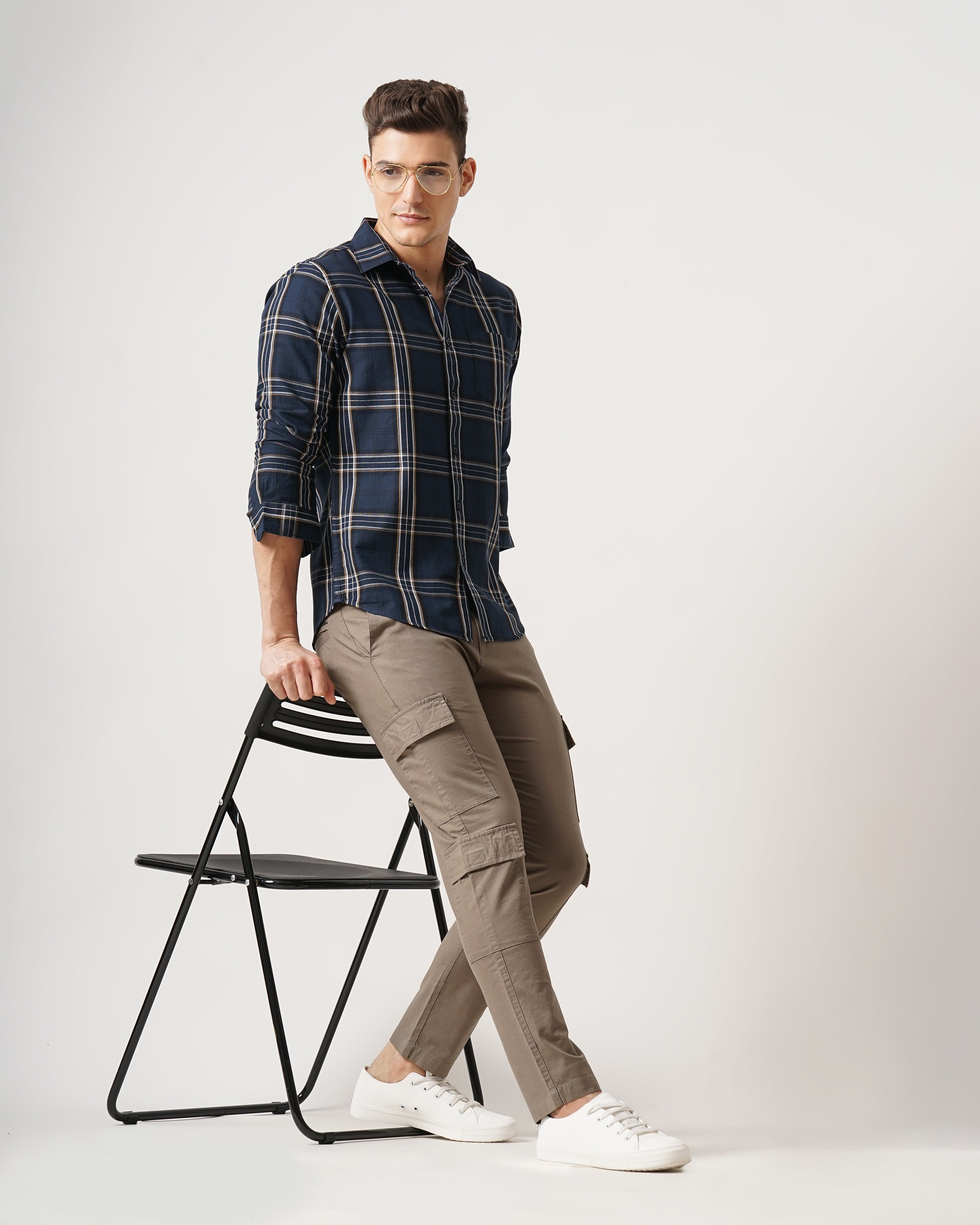 Men's Checks Shirt