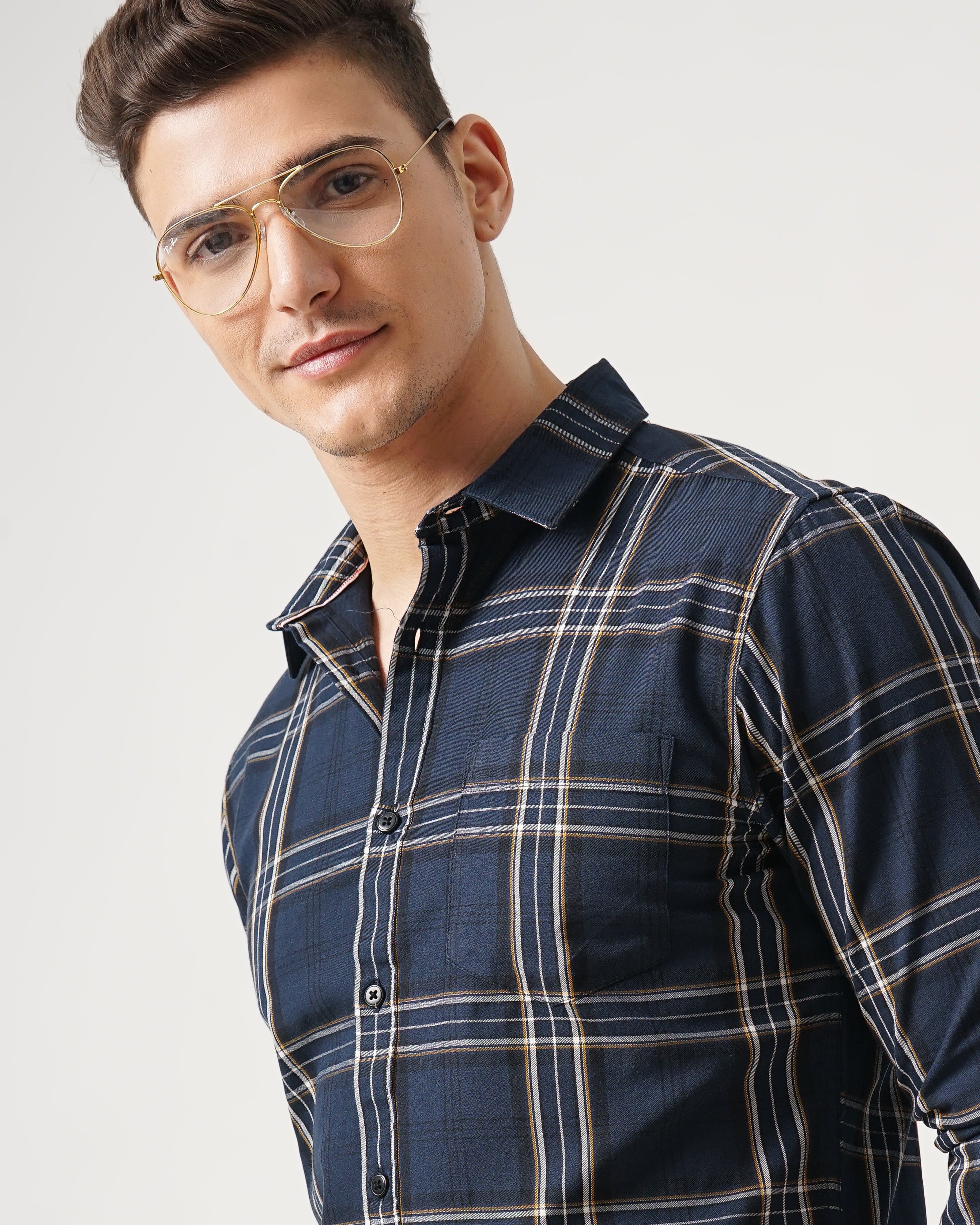 Men's Checks Shirt