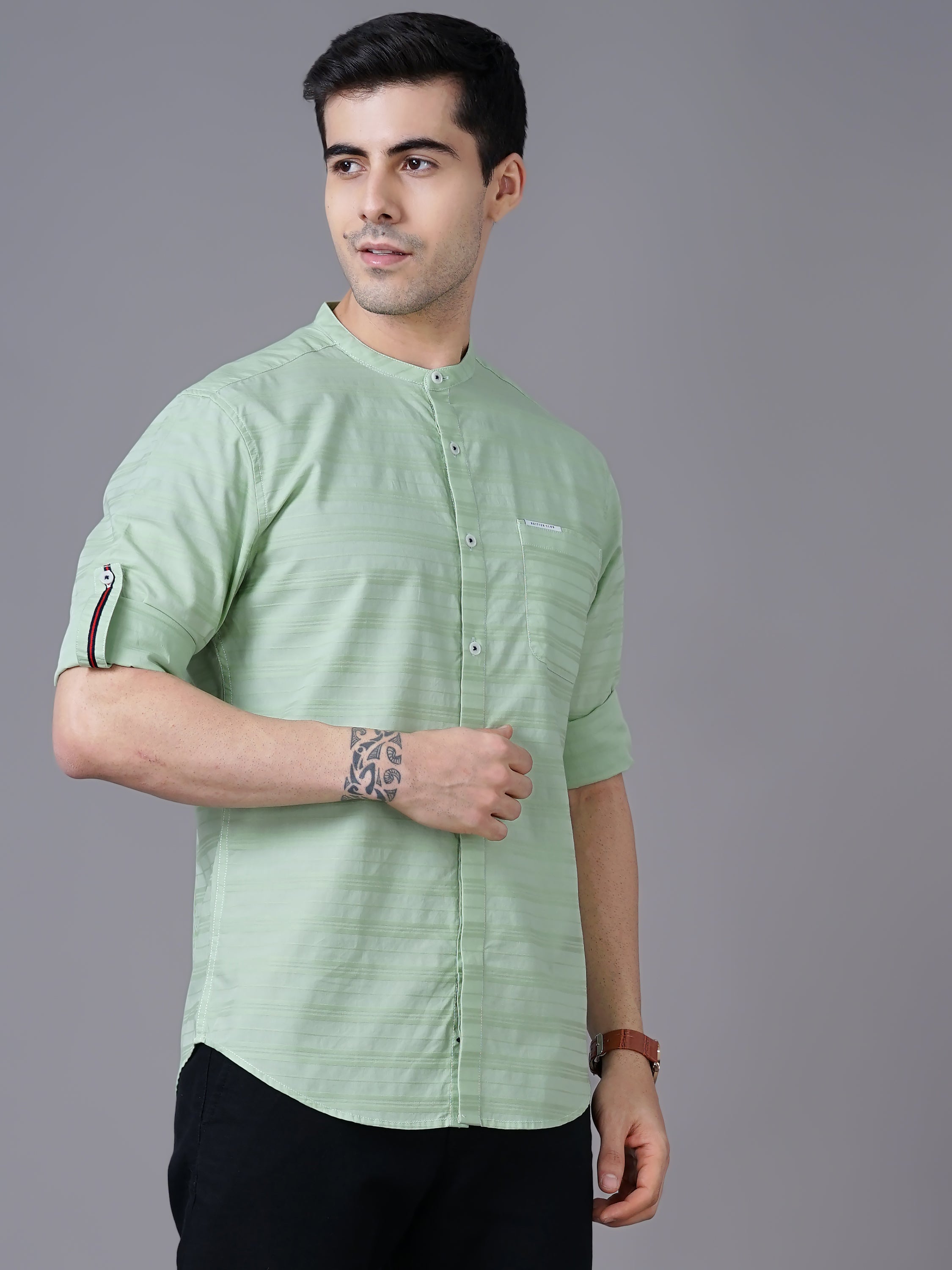 Men's Dobby stripes Shirt