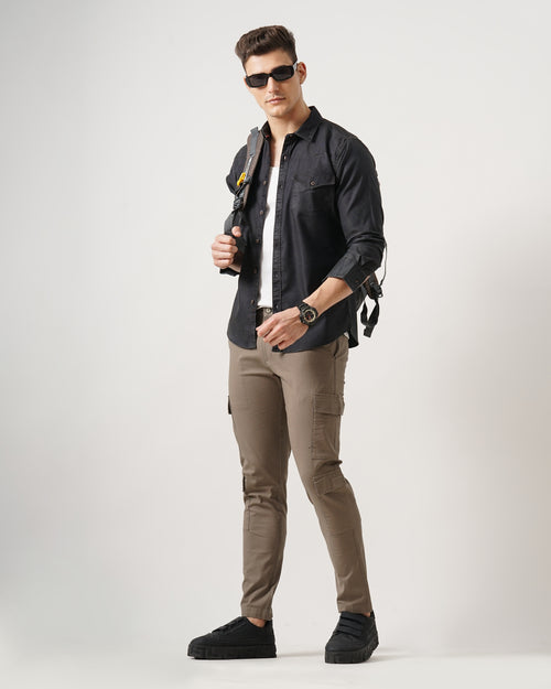 Men's Solid Casual Shirt