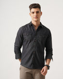 Men's Solid Casual Shirt