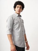 Men's Twill Plain Shirt