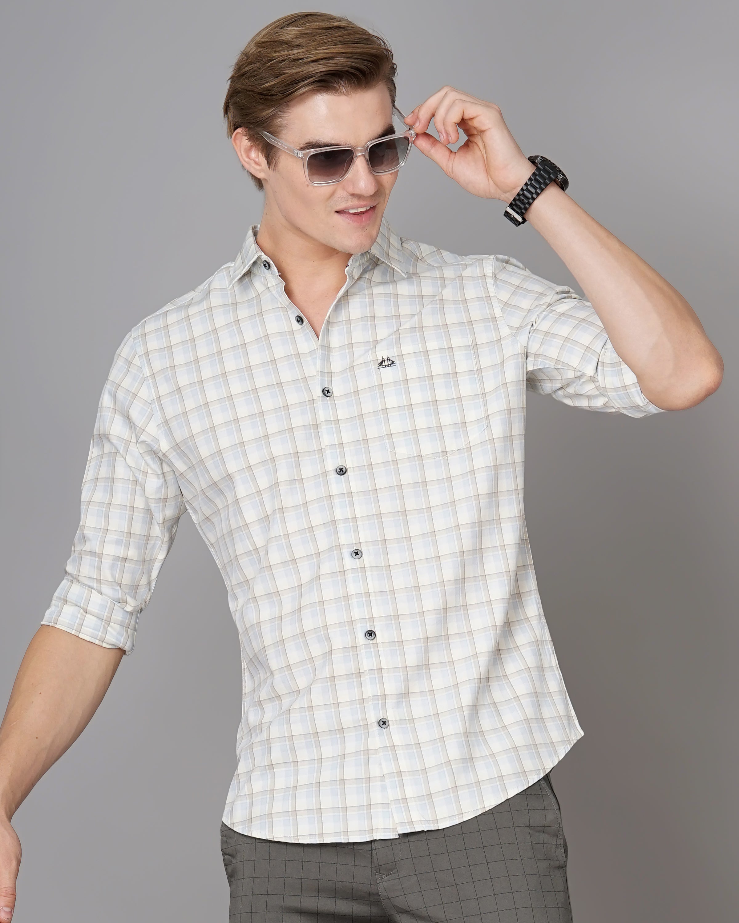 Men's Checks Shirt